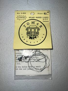 O-809 Tomar Industries #o-809 Lighted Adlake Marker Lights R-y-y
