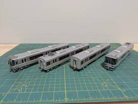 Ho-9027 Tomix Jr West 223 Series 4-car Set A With Interior Lighting 0795