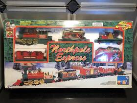 Toy Shop 011543053064 Vintage 1994 Northpole Express Christmas Battery Operated Train Set