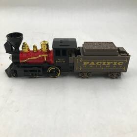 Toysmith 085761175563 10 Inch Classic Steam Engine Pull Back Pacific Railway See Pics