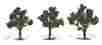 Tr1507 Woodland Scenics 3 4 Medium Green Ready Made Trees Pkg 724771015079
