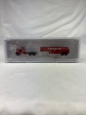 55019 Trainworx N-scale Texaco Peterbilt 350 Fuel Tanker