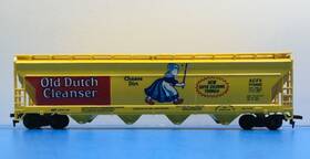 173402 Tyco 142702 Ho Scale Inch Old Dutch Cleanser Acfx Covered Hopper Train Car