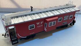 R12109 Usa Trains G Scale Western Pacific Bay Window Caboose #429 Loose