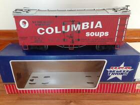 R16015 Usa Trains R16041 G Scale Columbia Soup - Red Reefer