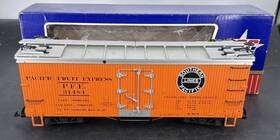 R16484a Usa Trains R16484 G Scale Pfe Southern Pacific Road #31482 Orange Silver In Box