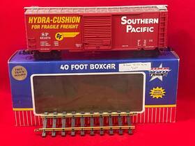 R19202c Usa Trains G Scale Southern Pacific 50ft Hydra Cushion Ps-1 40ft Boxcar