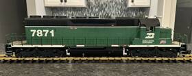 R22300to Usa Trains Sd40-2 Diesel - R22310 Burlington Northern With Sound #7871