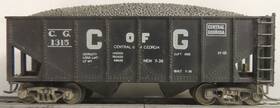 2560g Varney Vintage Central Of Georgia Hopper Car Rtr St Kds # 1315 Item
