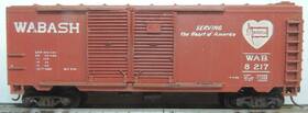 Ba-106 Varney Vintage Wabash 40ft Dd Steel Boxcar Rtr St Kds Car # 8217 Item
