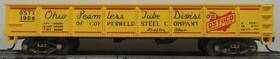 G-110 Varney Vintage Ohio Seamless Tube 40ft Gondola Car Rtr Kd Trucks Kds # 1908