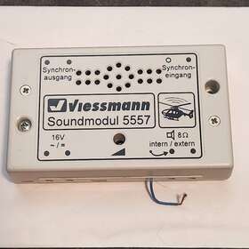 5557 Viessmann - Triggered Sound Module Helicopter Model Train Diorama