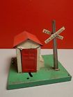 J1148 Vintage Platform Train Accessories Usa Road Model Rail Crossing