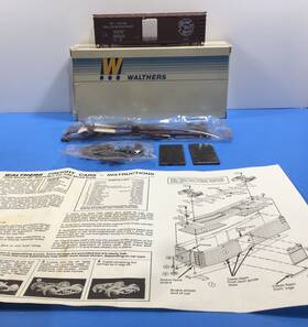 36502 Walthers Ho Scale 40ft Inch St Louis Southwestern Freight Train Box Car / Kit Form