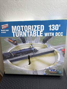 Walthers 616374129997 Cornerstone Motorized 110ft Turntable With Dcc And Ho Scale Original Box