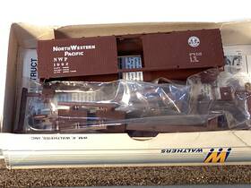 932-2011 Walthers Kit Ho #932-2011 40ft Ds Wood Box With Dreadnaught Ends Nwp Car #1992