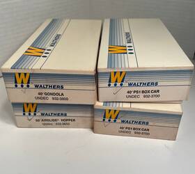 932-3800 Walthers 932-3700 Lot Ho Unassembled Kits 932-3650 And 3700 X2 - Undecorated Nos
