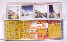 932-3934 Walthers Up 5-unit Spine Car Kit #59607 Ln/box