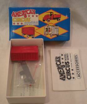 933-1368 Walthers Ho American Circus Accessories Stake And Chain