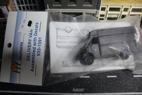 933-1591 Walthers Delivery Van Plastic Model Kit Ho Scale 1 87 With Decals Rtr Ups