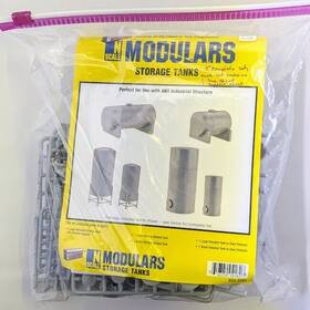 933-3265 Walthers Bag Of Storage Tanks N Scale Cornerstone Modulars