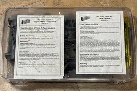 933-3514 Walthers 933-3515 Ho Scale Cornerstone Caged Ladders And Vents Kit