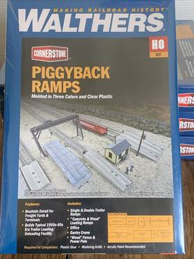 933-4048 Walthers Ho Piggyback Ramps Kit Sealed