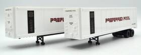 949-2515 Walthers Scenemaster Preferred Pool Trailmobile 40ft Trailers