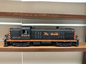 Rg-5204 Weaver O Scale 2 Rail Rio Grande Alco Rs-3 #5204 Diesel Engine Used