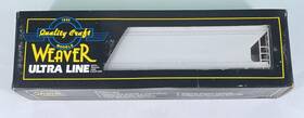 U1600 Weaver Ultra Line Acf Centerflow Covered Hopper Inch Undecorated O-scale L/n