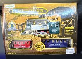 Wesprex 850011831007 Classic Train Simulation 13 Pcs Toy Set With Tracks Ages 3