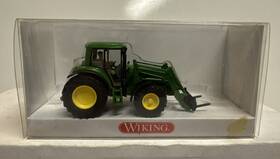 3934034 Wiking Ho Scale John Deere 6920 S Tractor With Frontloader #393 40 34