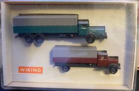 L2500 Wiking 9343 N Scale - 2 Pcs. Mercedes-benz Lkw 10000 Clst