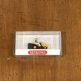 3950126 Wiking Modelle Ho Scale Ride-on Mower Aufsitzmaher #3950126