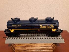 41605 Williams By Bachmann 022899471051 47105 Atsf Santa Fe Triple 3 Dome Tank Car Inch O Gauge
