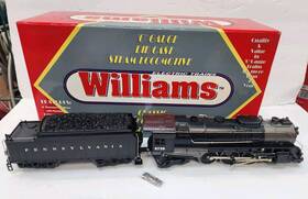 Hd027-8 Williams By Bachmann Pennsylvania Steam Locomotive Engine And Tender #9739