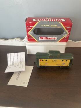 Cab-136 Williams Electric Trains- C&nw N5c Caboose Stock# Cab 136