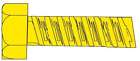 Woo871 Woodland Scenics Hex Head Machine Screw 724771008712