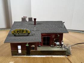 Woobr4927 Woodland Scenics Br4927 Built Chips Ice House Led No Power Supply N Scale