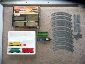 5320 Woolco/woolworth Vtg Fireball Express Ho Scale Battery Plastic Train Set No
