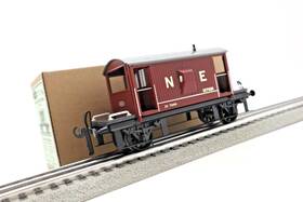 01125 Zanka/semafor By Ets Wjvintage O Wjv Ne Red Oxide 20t Brake Van C-8 Ln/ob