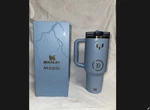 Stanley X Lionel Messi Quencher Protour Flip Straw Tumbler 40OZ Blue. Fixed Price $95.00.