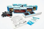 Model Power Ho Scale Coke Set Alco RS-2 Engine, 4 Train Cars, Caboose, Track. Fixed Price $214.99.
