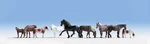 Walthers Scenemaster 949-6074 Majestic Horses Figures Scale. Fixed Price $15.09.