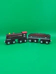 & Wood Wheels Magnetic Brown Train Engine Coal Car Pc Maison Battat 2020. Fixed Price $9.49.