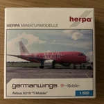 Herpa 501996 1:500 Scale Germanwings Airbus A319 T Mobile. Fixed Price $28.36.