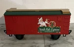 North Pole Express Train G-scale Box Car By Eztec Original Replacement. Fixed Price $18.75.