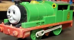 Tomy Thomas & Friends Percy No. 6 1:87 Dc Locomotive Green Plastic. Fixed Price $45.00.