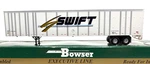 Ho Bowser 40294 Plate Highway Trailer Swift # 10065. Fixed Price $34.99.