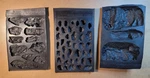 Woodland Molds C1231 Surface Rocks C1232 Boulders & Random C1234. Fixed Price $19.95.